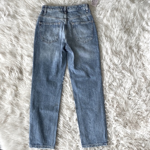 Free People Dakota Straight Leg Jean in Indigo Blue - Picture 8 of 9